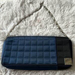 Chanel chocolate bar, royal blue, black color